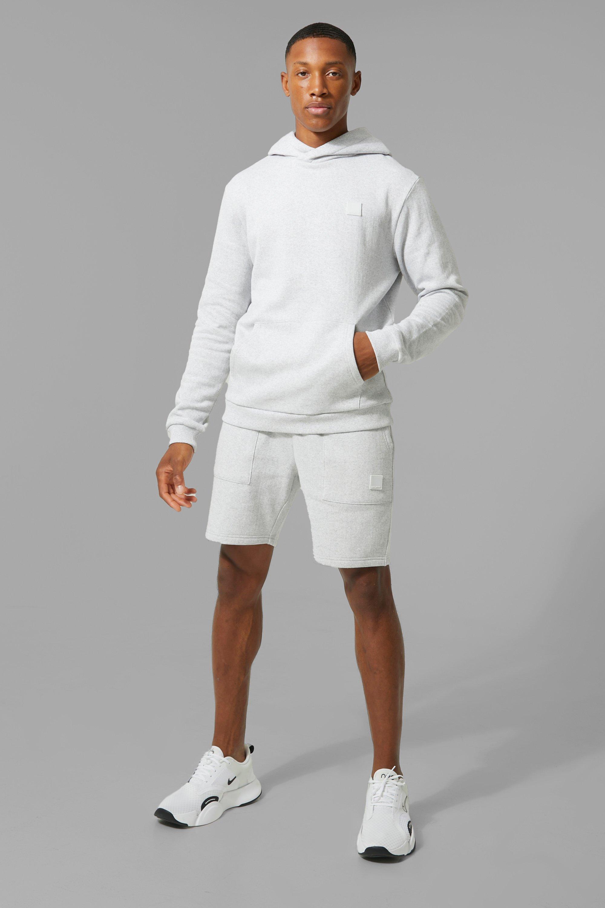 Boohooman shorts and discount hoodie